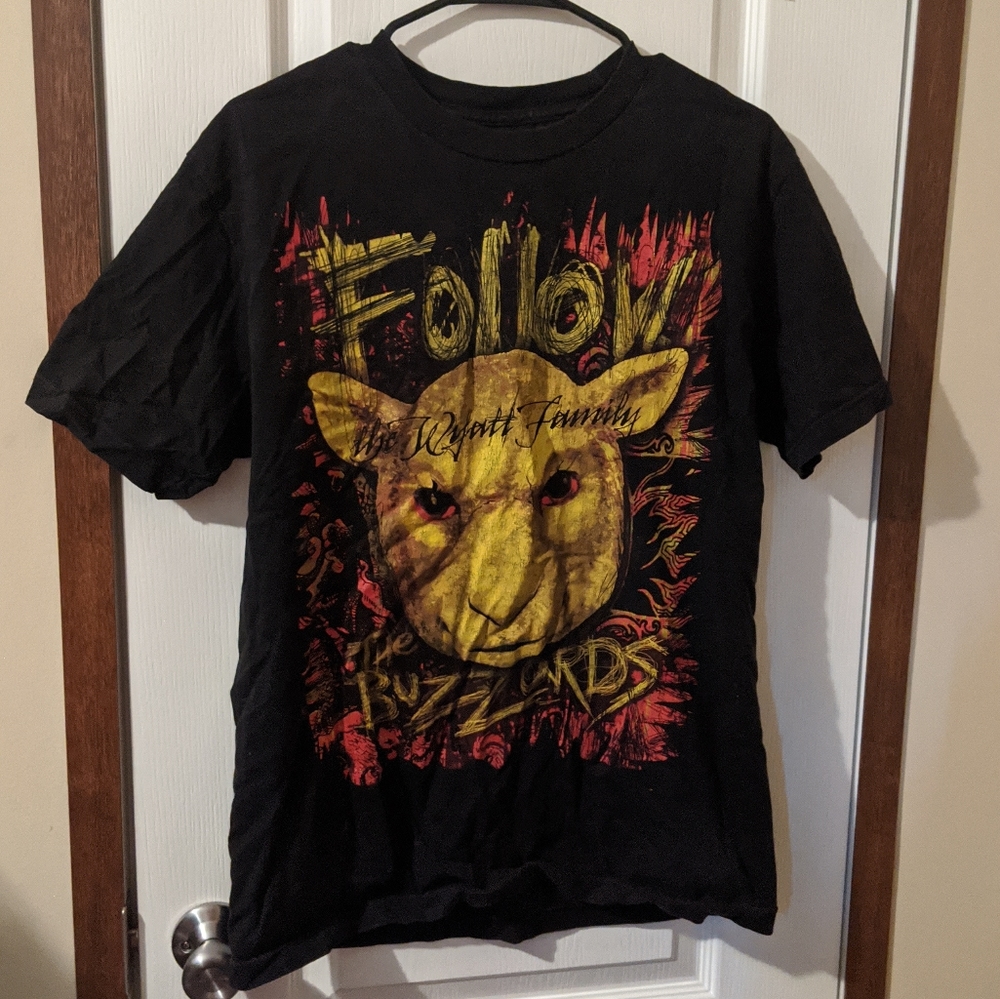 BRAY WYATT FAMILY FOLLOW THE BUZZARDS T-SHIRT WWE NXT Wrestling Tshirt Medium